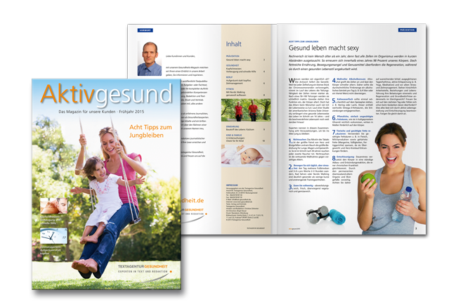 Textagentur Gesundheit Magazin